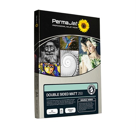 PermaJet Double Sided Matt 250gsm A4/100