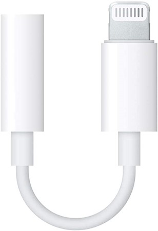 Apple Lightning till 3,5 mm-adapter