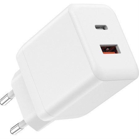 Caruba USB-C + USB-A 35W laddare / AC-adapter
