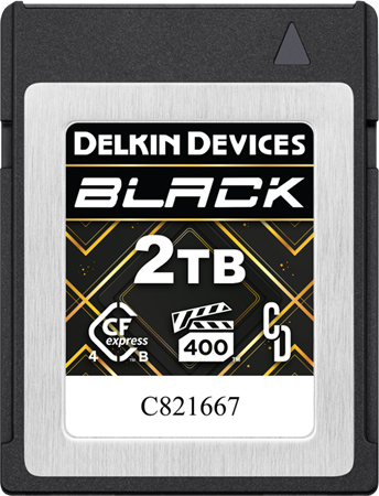Delkin CFexpress Typ B 4.0 BLACK 2TB R3700/W3220