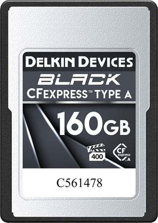 Delkin CFexpress Typ A BLACK 160GB R880/W790