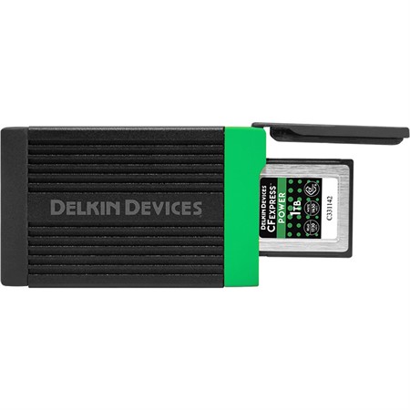 Delkin kortläsare CFexpress Typ B USB4/Thunderbolt