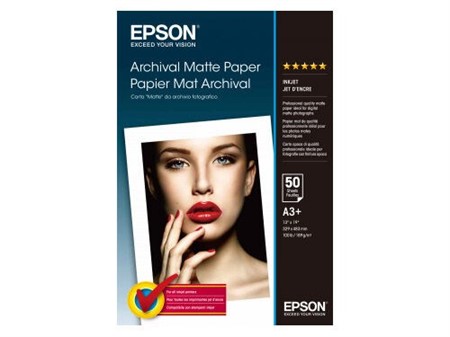 Epson S041340 Archival Matte Paper A3+/50 189g