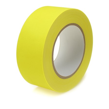 Gaffatejp Flourescerande "UV" Gul 48mm x 45m