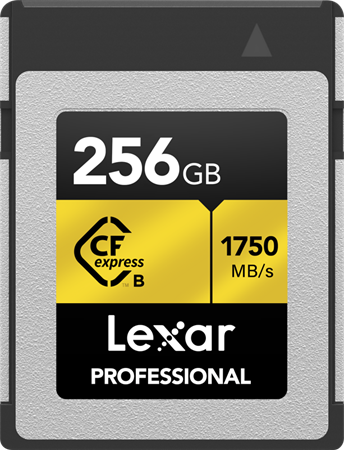 LEXAR CFexpress Typ B 256GB Pro Gold R1750/W1500