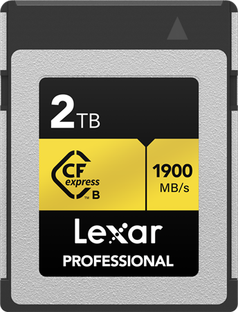 LEXAR CFexpress 4.0 Typ B 2TB Pro Gold R3600/W3300