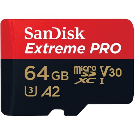 Sandisk Micro SDXC 64GB Extreme Pro 200/90MB/s