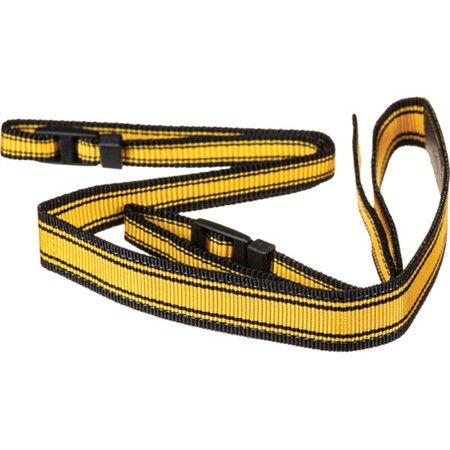 Nikon AN-4Y Kamerarem i gul/svart vävd nylon (2 cm)
