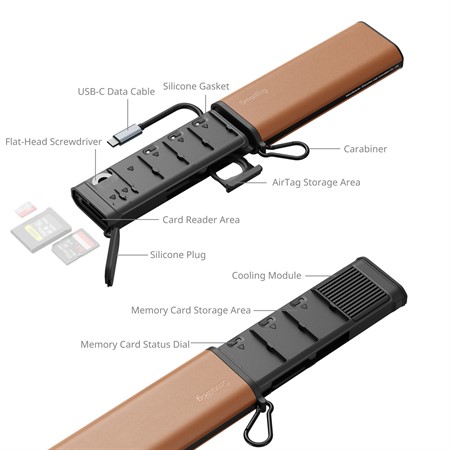 SmallRig 4532 Minneskortläsare CFexpress B / SD