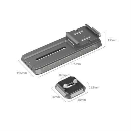 SmallRig 4638 HawkLock H38 Manfrotto Quick Release Plate for DJI