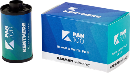 Kentmere 100 ISO Svart/Vit film 36