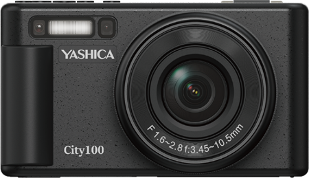 Yashica City 100 Svart Kompaktkamera