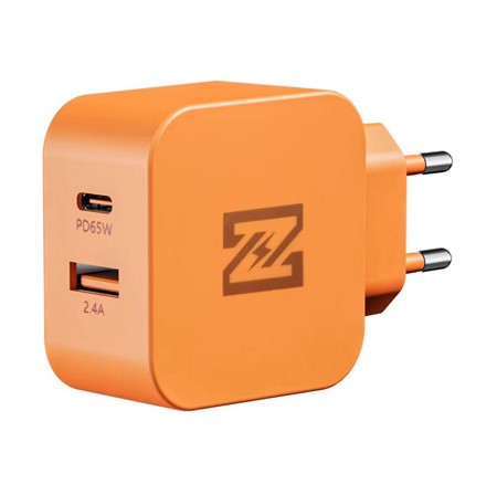 ZGCINE USB-C USB-A Charger 65WPD EU Plug